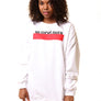 Unisex Essential Slogan White Sweatshirt